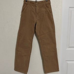 Brandy Melville tan corduroy pants